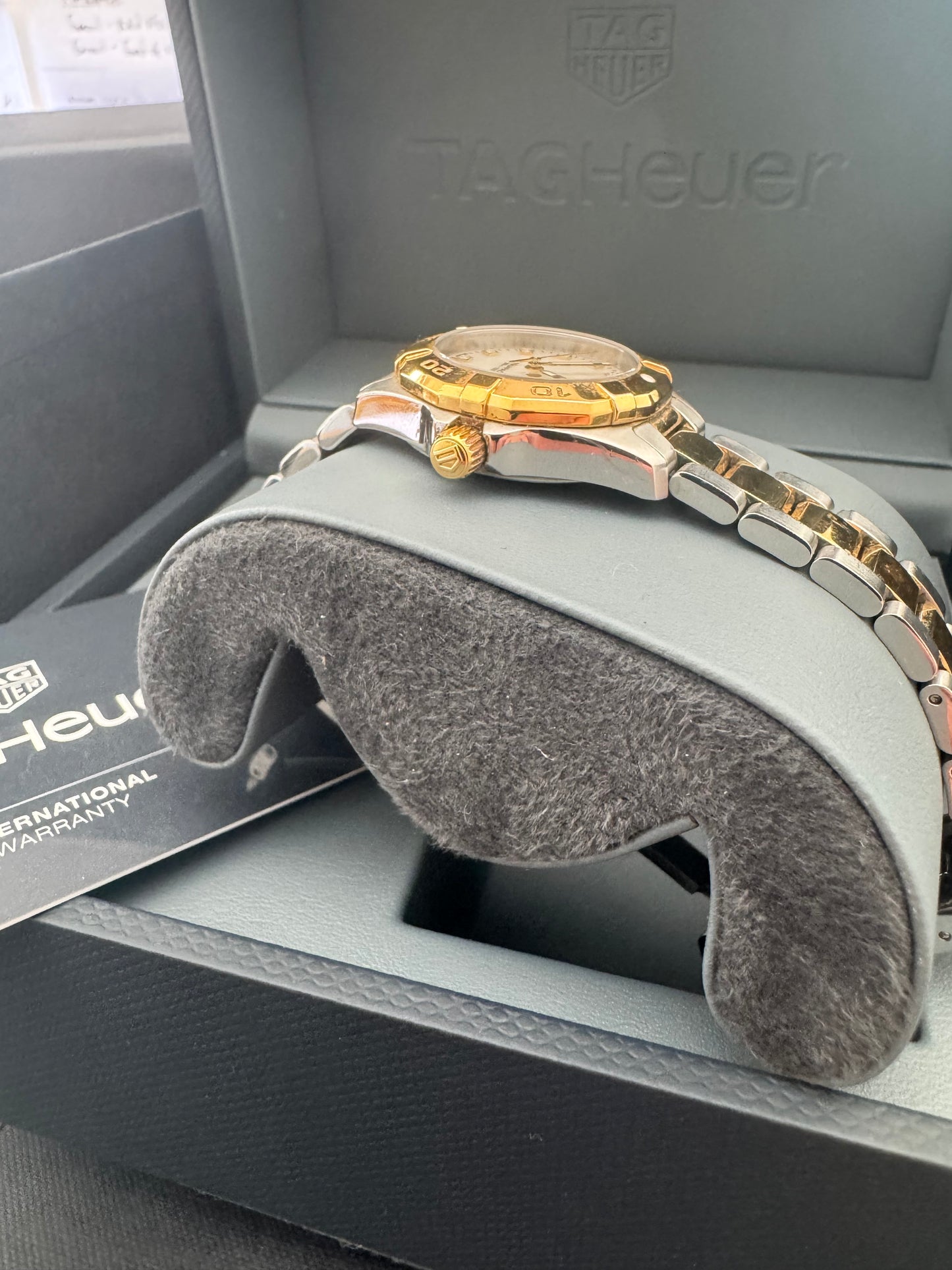 Ladies TAG Heuer Aquaracer 27mm Quartz Diamond WBD1422BB0321