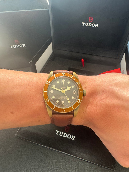 Tudor Black Bay Bronze - New Leather Strap